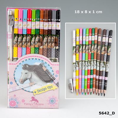 Horses Dreams Colouring Pencils - Depesche (£5.50)